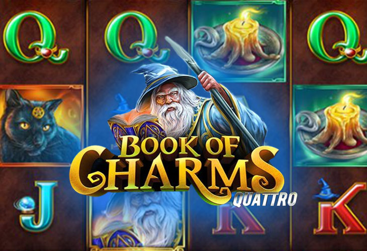 Book of Charms Quattro - Stakelogic slot at Dreams Casino Casino