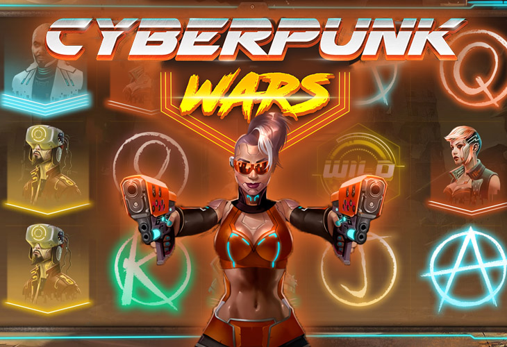Cyberpunk Wars - Woohoo slot at Dreams Casino Casino