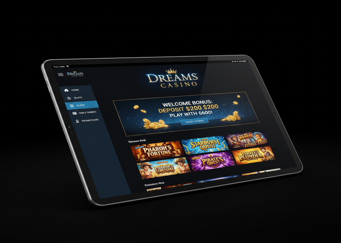 Dreams Casino Casino en tableta